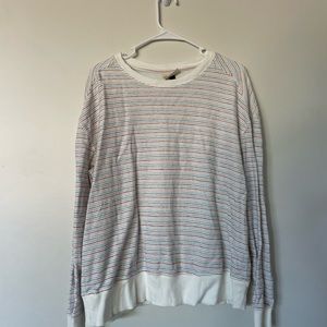 COLORFUL STRIPE SWEATER